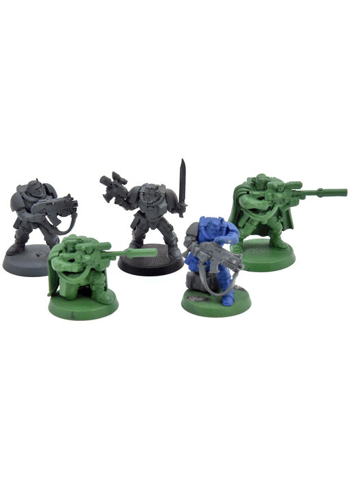 SPACE MARINES 5 Scouts with Sniper Rifle #4 Warhammer 40K
