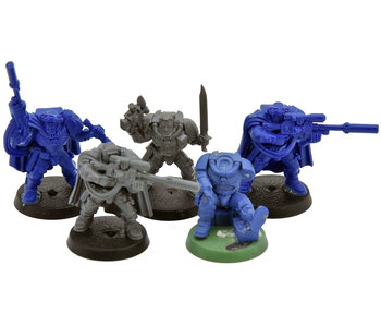 SPACE MARINES 5 Scouts with Sniper Rifles #8 Warhammer 40K