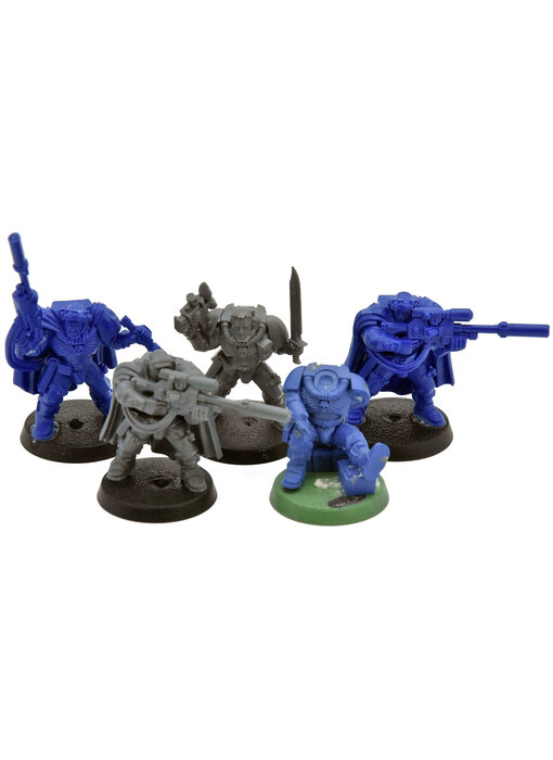 SPACE MARINES 5 Scouts with Sniper Rifles #8 Warhammer 40K