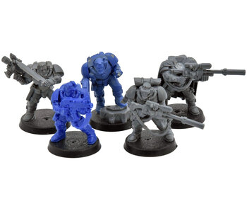 SPACE MARINES 5 Scouts with Sniper Rifles #7 Warhammer 40K