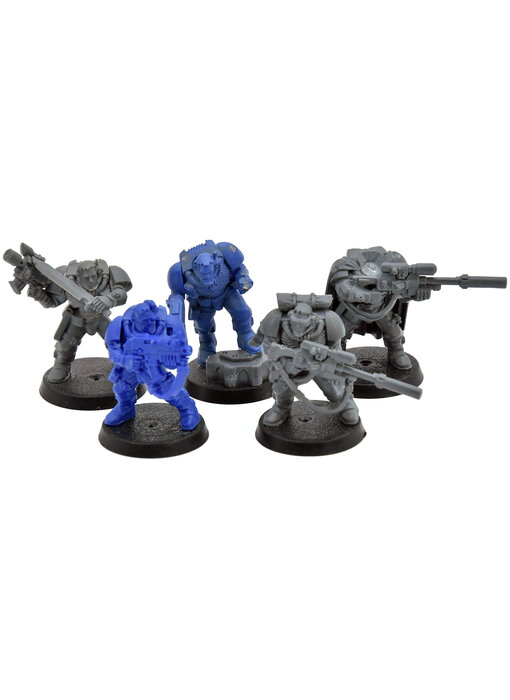 SPACE MARINES 5 Scouts with Sniper Rifles #7 Warhammer 40K