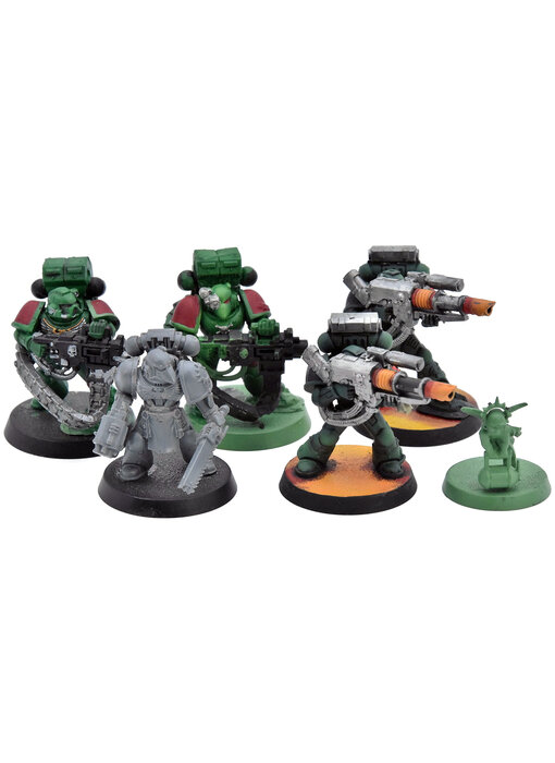 SPACE MARINES 5 Devastator Squad #1 Warhammer 40K Old Sculpt