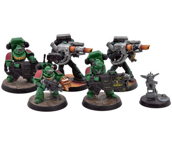 SPACE MARINES 5 Devastator Squad #2 Warhammer 40K Old Sculpt