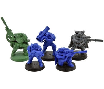 SPACE MARINES 5 Scouts with Sniper Rifles #1 Warhammer 40K