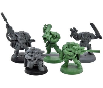 SPACE MARINES 5 Scouts with Sniper Rifles #2 Warhammer 40K
