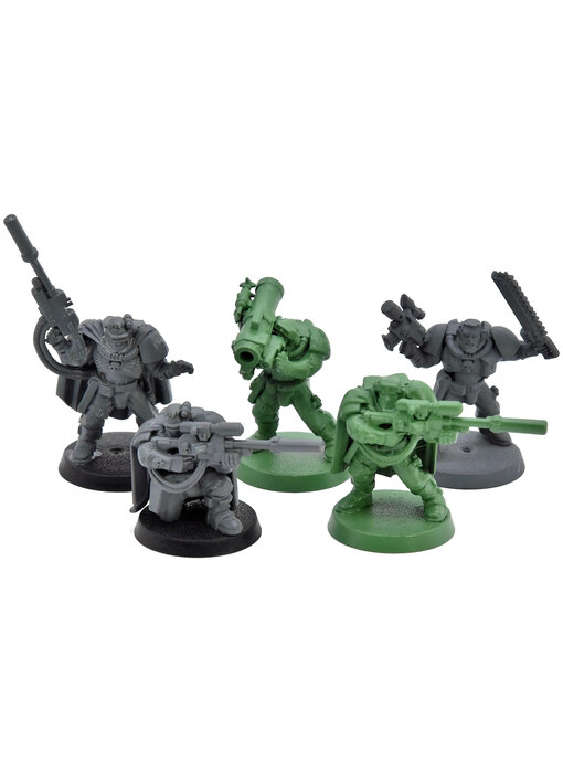SPACE MARINES 5 Scouts with Sniper Rifles #2 Warhammer 40K