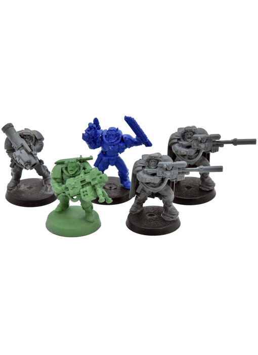 SPACE MARINES 5 Scouts with Sniper Rifles #3 Warhammer 40K