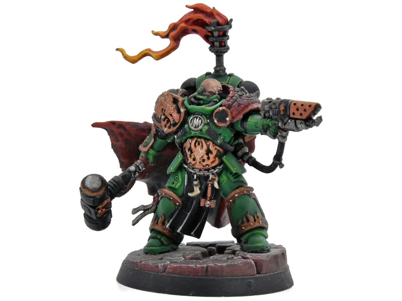Games Workshop SPACE MARINES Adrax Agatone #1 WELL PAINTED Warhammer 40K