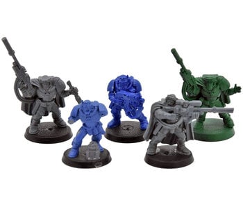 SPACE MARINES 5 Scouts with Sniper Rifles #6 Warhammer 40K