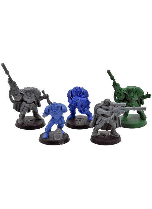 SPACE MARINES 5 Scouts with Sniper Rifles #6 Warhammer 40K
