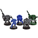 SPACE MARINES 5 Scouts with Sniper Rifles #6 Warhammer 40K