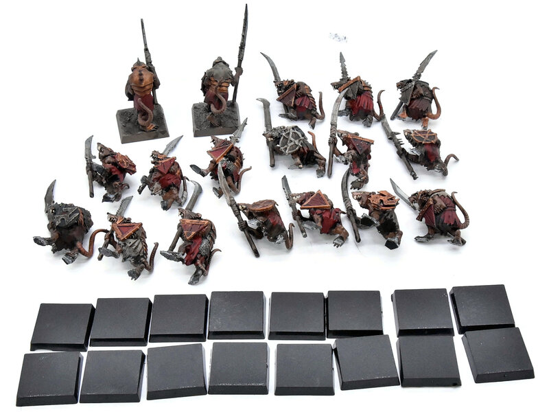 Games Workshop SKAVEN 16 Clanrats #7 Fantasy