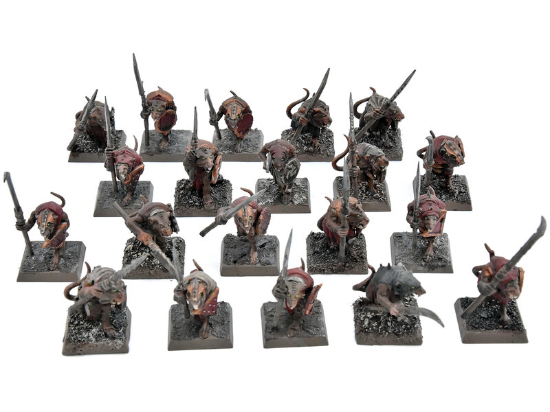 Games Workshop SKAVEN 20 Clanrats #5 Fantasy