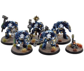 SPACE MARINES 5 Terminators #1 WELL PAINTED Warhammer 40K