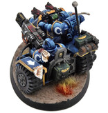 Games Workshop SPACE MARINES Attack Bike #1 WELL PAINTED Warhammer 40K