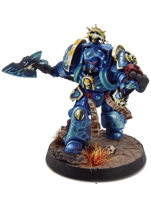 SPACE MARINES Librarian in Terminator Armour #1 WELL PAINTED Warhammer 40K