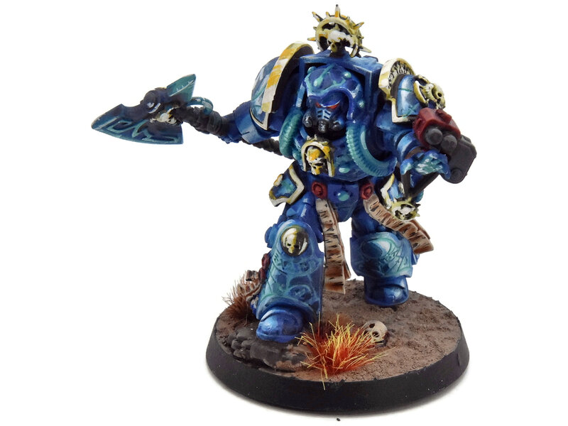 Games Workshop SPACE MARINES Librarian in Terminator Armour #1 WELL PAINTED Warhammer 40K