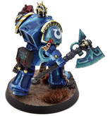 Games Workshop SPACE MARINES Librarian in Terminator Armour #1 WELL PAINTED Warhammer 40K