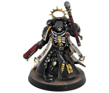 SPACE MARINES Chaplain #1 WELL PAINTED Warhammer 40K Ultramarines