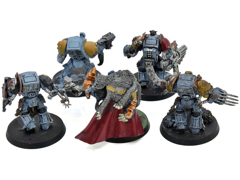 Games Workshop SPACE WOLVES 5 Terminator Wolf Guards #1 Warhammer 40K