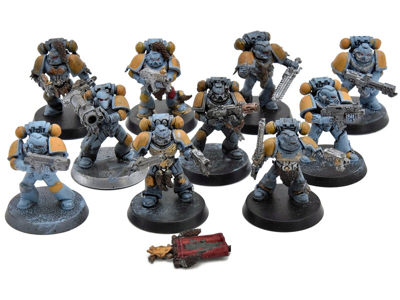 Games Workshop SPACE WOLVES 10 Grey Hunter #4 Warhammer 40K