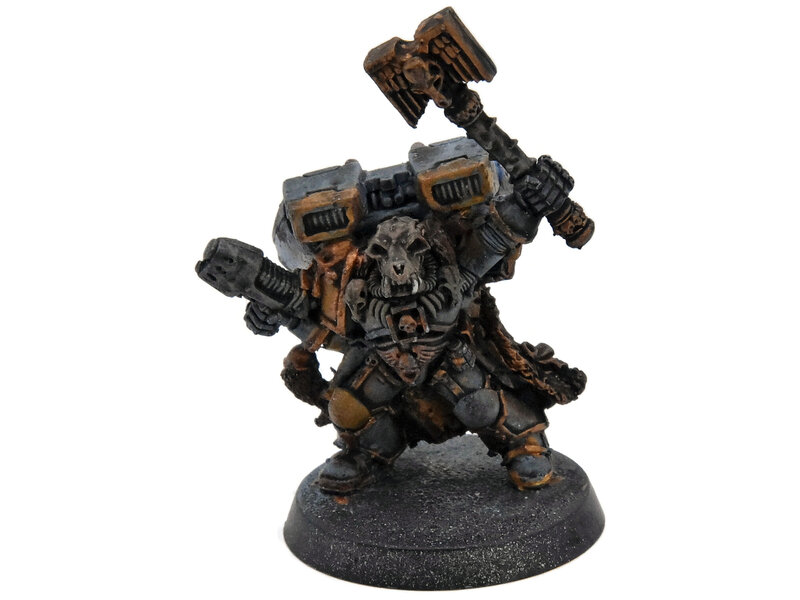 Games Workshop SPACE WOLVES Ulrik The Slayer With Jet Pack #2 Warhammer 40K FINECAST