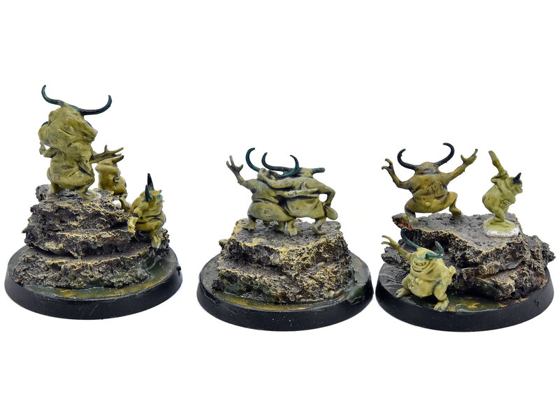 Games Workshop MAGGOTKIN OF NURGLE 3 Nurglings #3 Sigmar