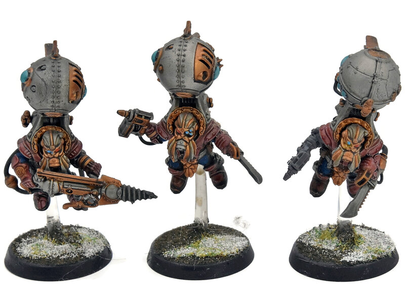 Games Workshop KHARADRON OVERLORDS 3 Endriggers #2 Sigmar WELL PAINTED