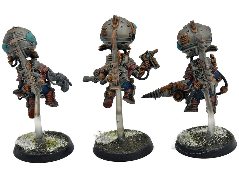 Games Workshop KHARADRON OVERLORDS 3 Endriggers #2 Sigmar WELL PAINTED