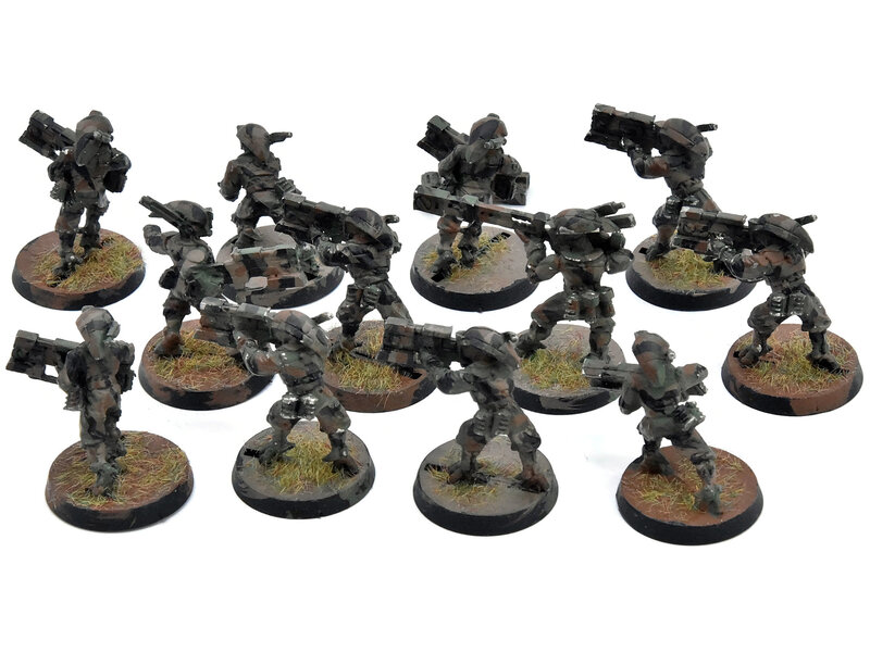 Games Workshop TAU EMPIRE 12 Fire warriors #1 METAL Warhammer 40K Pathfinder