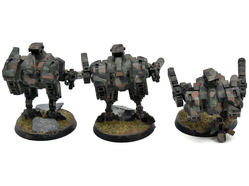 Games Workshop TAU EMPIRE 3 XV8 Crisis Battlesuits #2 Warhammer 40K