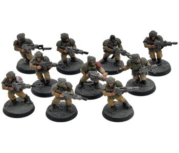 ASTRA MILITARUM 10 Cadian Infantry Squad #1 Warhammer 40K