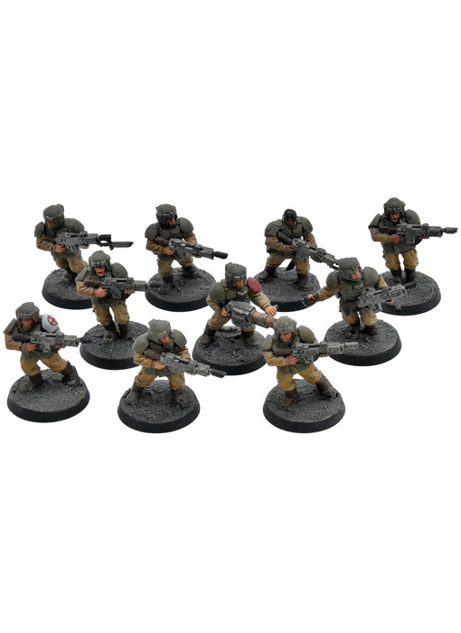 ASTRA MILITARUM 10 Cadian Infantry Squad #1 Warhammer 40K
