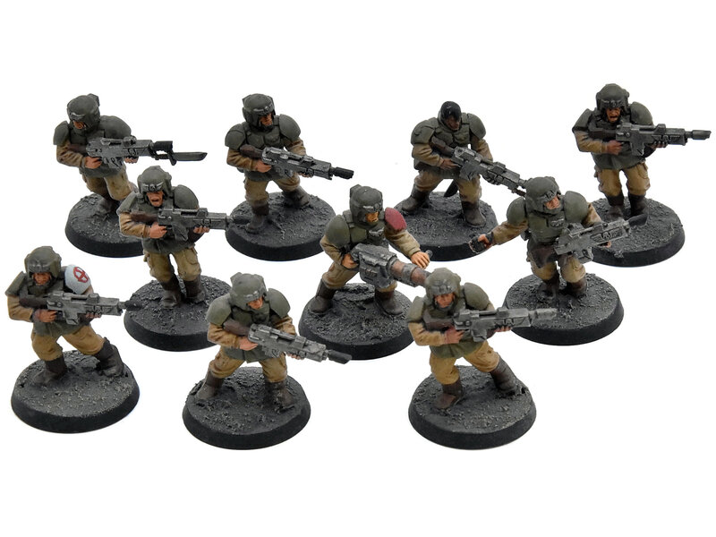 Games Workshop ASTRA MILITARUM 10 Cadian Infantry Squad #1 Warhammer 40K