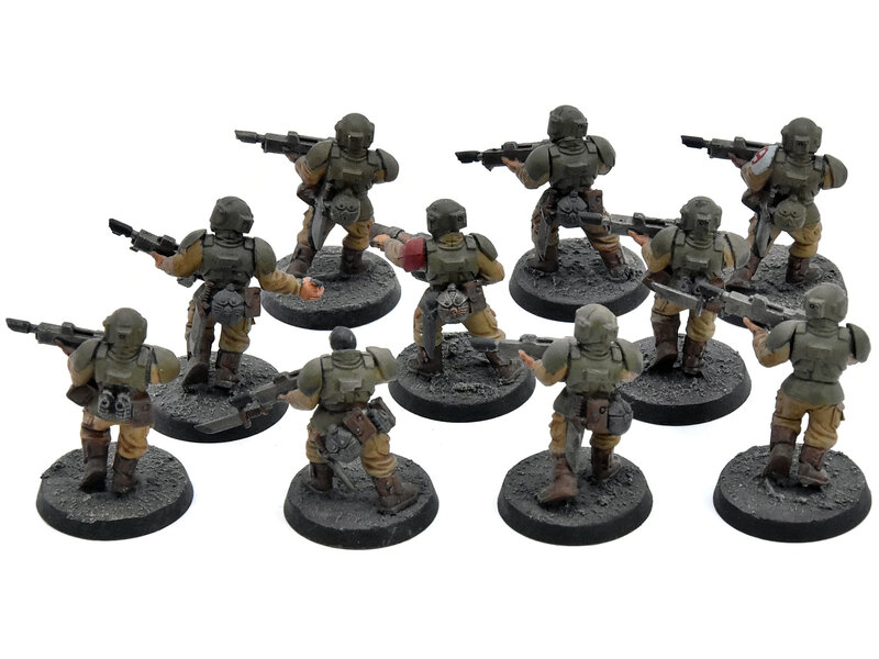 Games Workshop ASTRA MILITARUM 10 Cadian Infantry Squad #1 Warhammer 40K