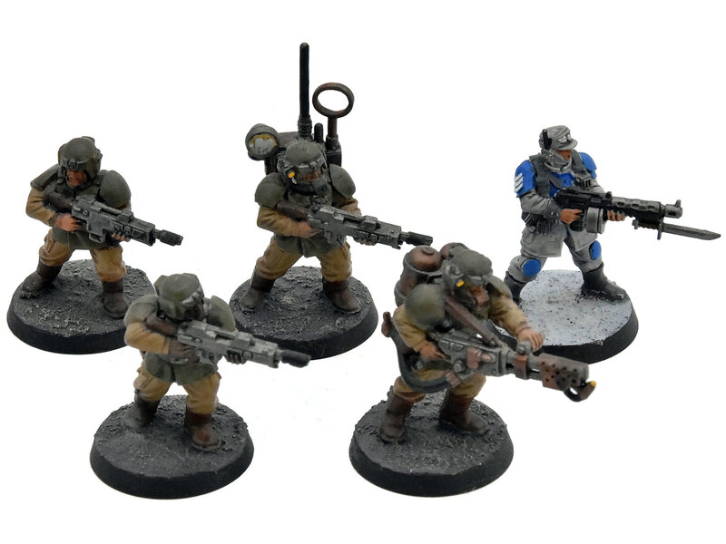 Games Workshop ASTRA MILITARUM 5 Cadian Infantry Squad #4 Warhammer 40K