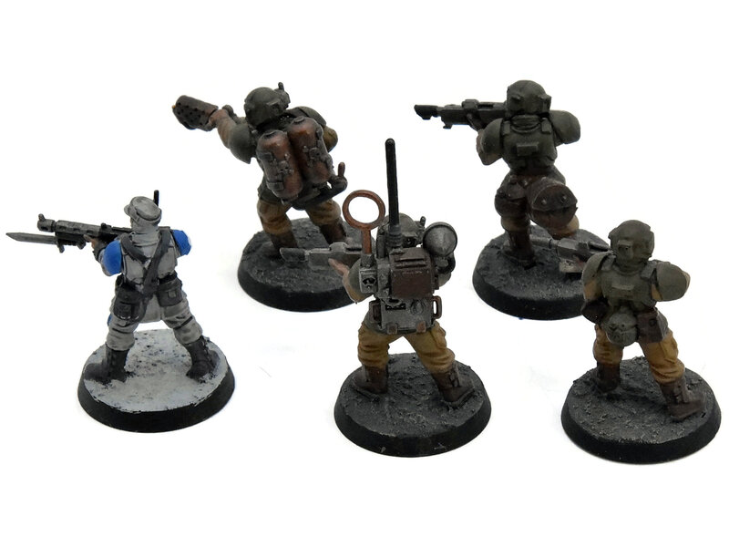 Games Workshop ASTRA MILITARUM 5 Cadian Infantry Squad #4 Warhammer 40K