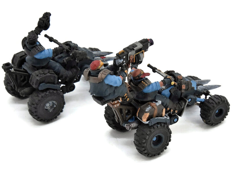 Games Workshop NECROMUNDA 2 Orlock Outrider Quads #1 Warhammer 40K