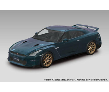 Aoshima RakuPla Snap Kit NISSAN R35 NISSAN GT-R 2024 Midnight Purple Plastic Model