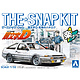Aoshima The Snap Kit 1/32 Takumi's Hachiroku Plastic Model (Initial D)