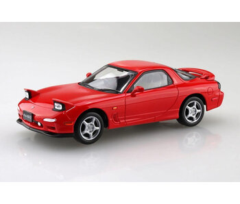 Aoshima RakuPla Snap Kit Infini FD3S RX-7 Vintage Red Plastic Model