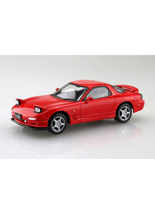 Aoshima RakuPla Snap Kit Infini FD3S RX-7 Vintage Red Plastic Model