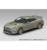 Aoshima RakuPla Snap Kit NISSAN R35 NISSAN GT-R 2024 Millennium Jade Plastic Model