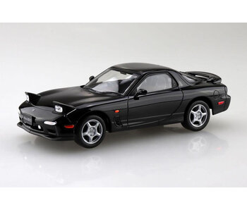 Aoshima RakuPla Snap Kit Infini FD3S RX-7 Brilliant Black Plastic Model