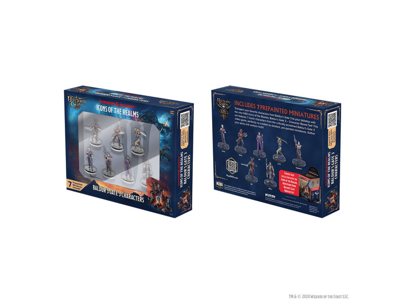 Wizkids D&D Icons Baldurs Gate 3 Character Boxed Set
