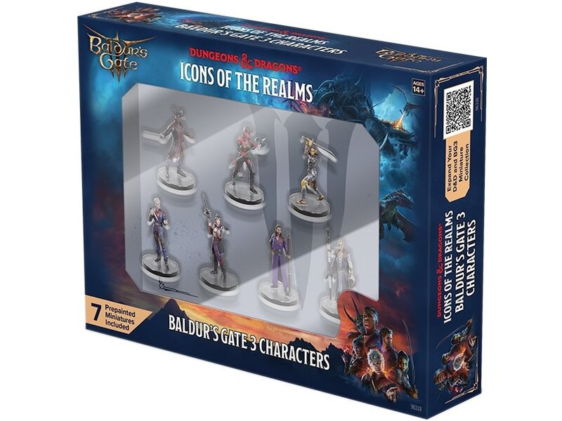 Wizkids D&D Icons Baldurs Gate 3 Character Boxed Set