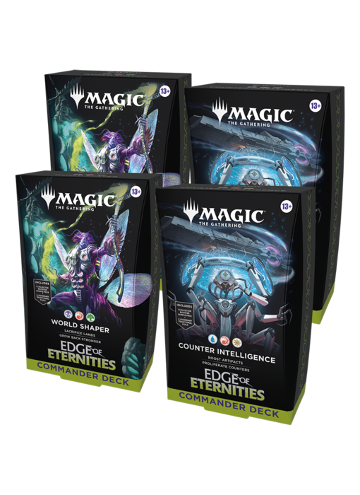 MTG Edge of Eternities Commander Bundle (EN) (PRE ORDER) (1 deck of each)