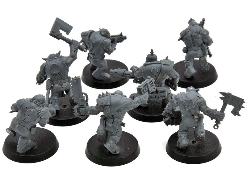 Games Workshop ORKS 7 Boyz #2 Warhammer 40K