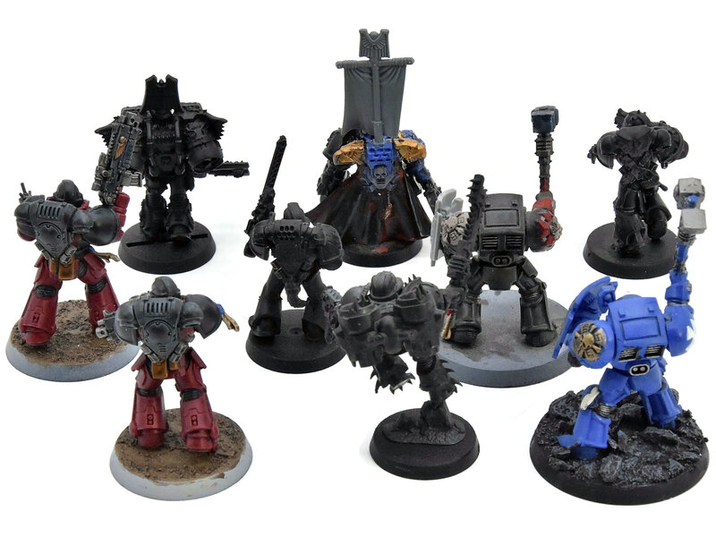 Games Workshop SPACE MARINES 9 Loose Models #1 Warhammer 40K