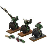 Games Workshop ORCS AND GOBLINS 3 Boar Boyz #2 METAL Fantasy Command